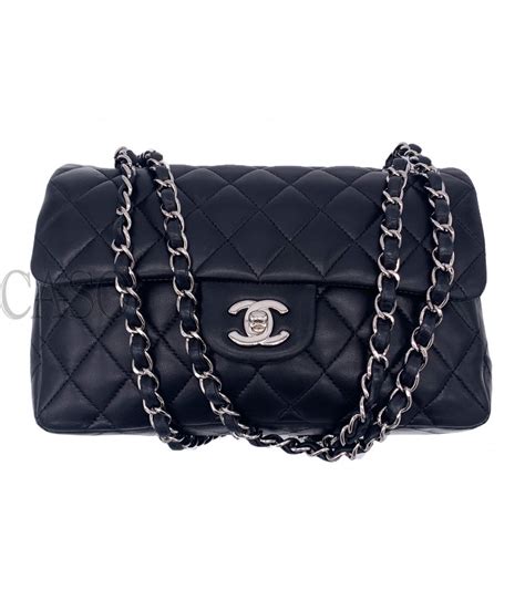 borsa pelle nera mod chanel|Chanel borse online.